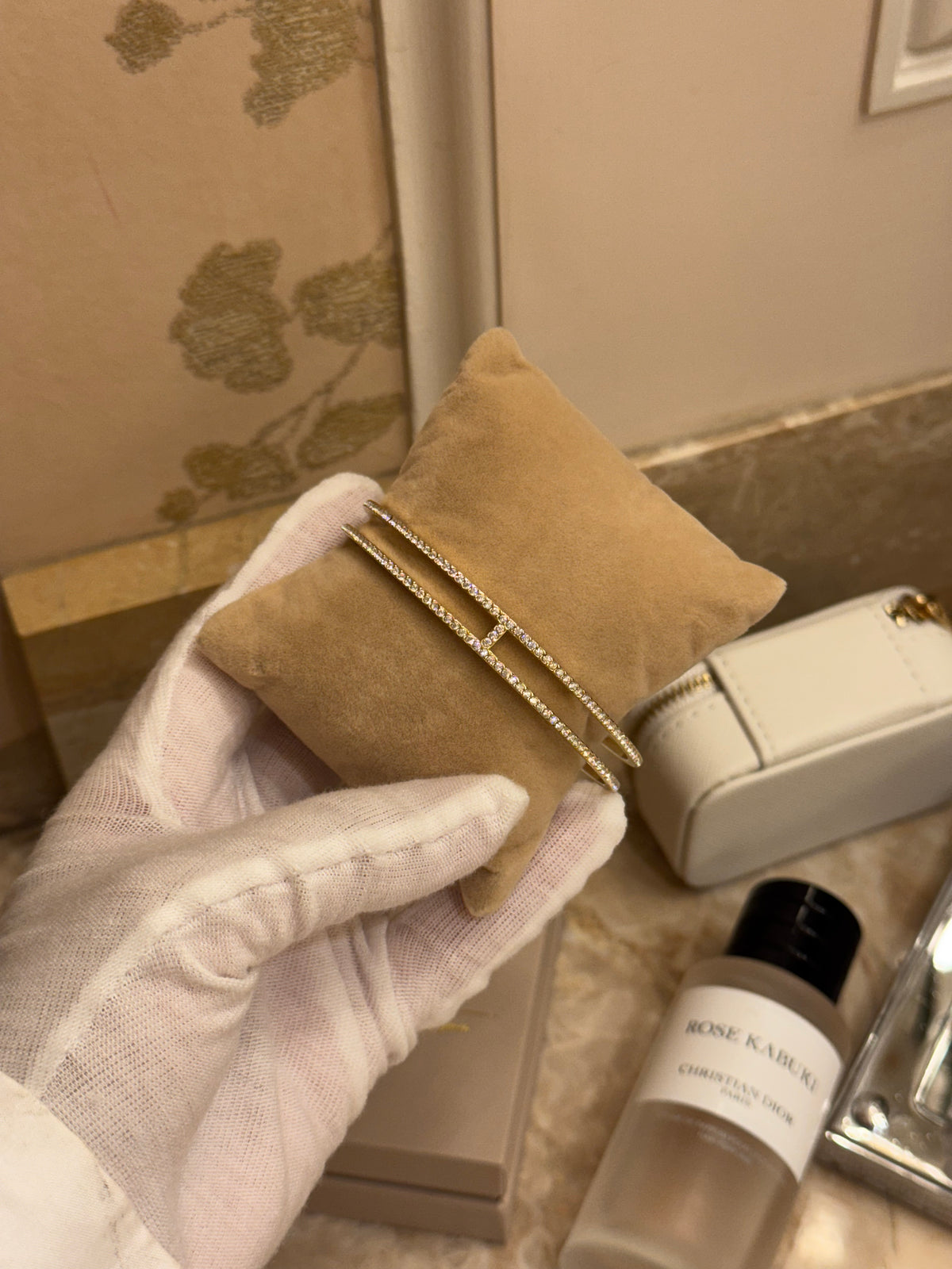 Mini Vanity de voyage à bijoux